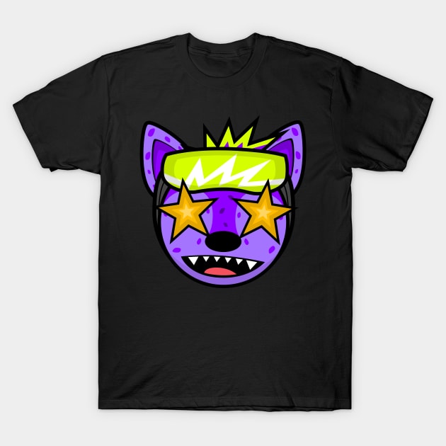 EXCITED HYPER HYENA T-Shirt by MOULE